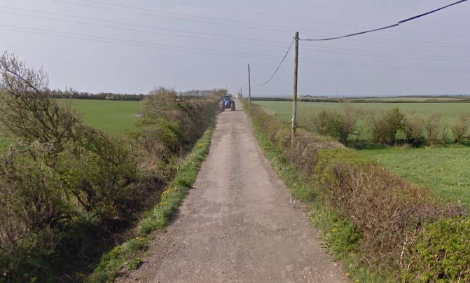 Access Road Through Bootle
